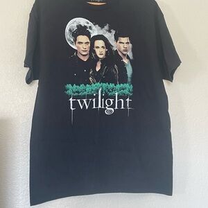 Twilight Graphic Black Tee - Movie Poster Crewneck